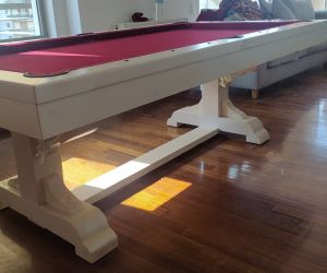 Φωτογραφία τραπεζιού μπιλιάρδου